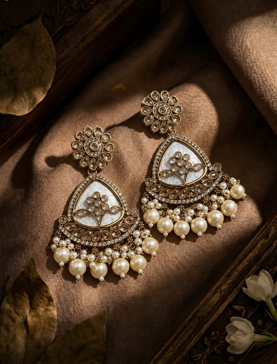 Meher Pearl Necklace Set alternate view